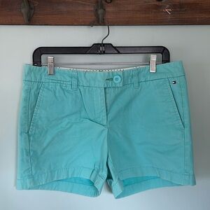 Tommy Hilfiger aqua color shorts, size 6